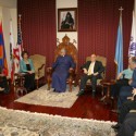 Armenian Bone Marrow Donow Registy Representatives Visit the Prelacy