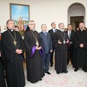 Prelate Welcomes Artsakh Primate and National Assembly Speaker