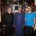 Prelate Welcomes Fr. Raphael Andonian of the Armenian Catholic Church