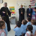 Prelate Visits Mesrobian and Minassian Schools