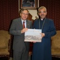 Prelate Welcomes Ambassador John Heffern