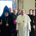 His Holiness Aram I Visits His Holiness Pope Francis