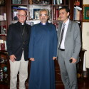 Prelate Welcomes World Vision Representatives
