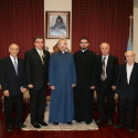 Armenian Ecclesiastical Brotherhood Members Pay Annual New Year Visit to the Prelate