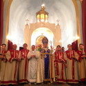 Prelate Celebrates Christmas Eve Divine Liturgy at Holy Martyrs Church in Encino