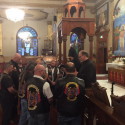 Prelate Blesses Hye Riders of Genocide Awareness World Tour