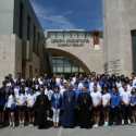 Pilibos 11th Grade Students Receive Prelate’s Blessings Prior to Pilgrimage to Armenia