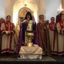 Առաջնորդ Սրբազան Նոր Միւռոնով Ջրօրհնէք Կատարեց Էնսինոյի Ս. Նահատակաց Եկեղեցւոյ Մէջ