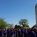 Student Gathering at Armenian Genocide Memorial Monument in Montebello