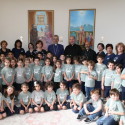 Tufenkian Pre-School Students Visit the Prelacy