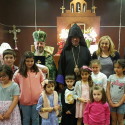 Prelate Presides over Pentecost Divine Liturgy at Crescenta Valley Church
