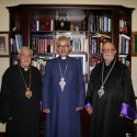 Prelate of Tehran Visits Western Prelacy