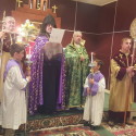 Rev. Fr. Ghevont Kirazian Honored with Pectoral Cross During Divine Liturgy at the Crescenta Valley Parish