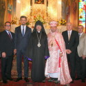 Parliamentarian Garo Paylan attends Divine Liturgy at Holy Cross Cathedral in Montebello
