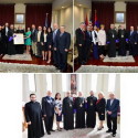 His Holiness Catholicos Aram I Meets with Community Organizations at the Prelacy