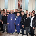 Prelate Meets With Former Inmates