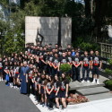 Pilibos School Students Visit the Prelacy Prior to Armenia Pilgrimage