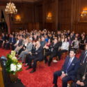 Prelate Attends Farewell Reception Honoring Lebanese Ambassador Johnny Ibrahim