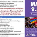 Community-Wide Commemoration of the 103rd Anniversary of the Armenian Genocide