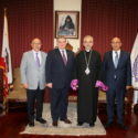 Առաջնորդ Սրբզանը Ընդունեց Հայաստանի Արտաքին Գործոց Նախարարութեան Գլխաւոր Քարտուղարին Այցելութիւնը