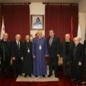 Armenian Ecclesiastical Brotherhood Representatives Pay Annual New Year Visit to the Prelacy