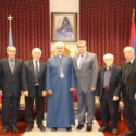 Armenian Ecclesiastical Brotherhood Representatives Pay Annual New Year Visit to the Prelacy