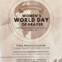 Women’s World Day of Prayer