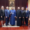 Առաջնորդ Սրբազան Հայրը Ընդունեց  Ֆրեզնոյի Ս. Երրորդութիւն Մայր Եկեղեցւոյ Ներկայացուցիչները