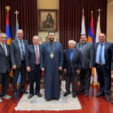 Փասատինայի Հայ Աւետարանական, Նազովրեցի, Եղբայրական Եւ Եղբայրութեան Եկեղեցիներու Հովիւները Այցելեցին Առաջնորդ Սրբազան Հօր