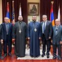 Armenian Ecclesiastical Brotherhood Representatives Visit the Prelate