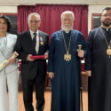 His Holiness Bestowed the Knight of Cilicia Medal to Mr. Vahe Hovaguimian